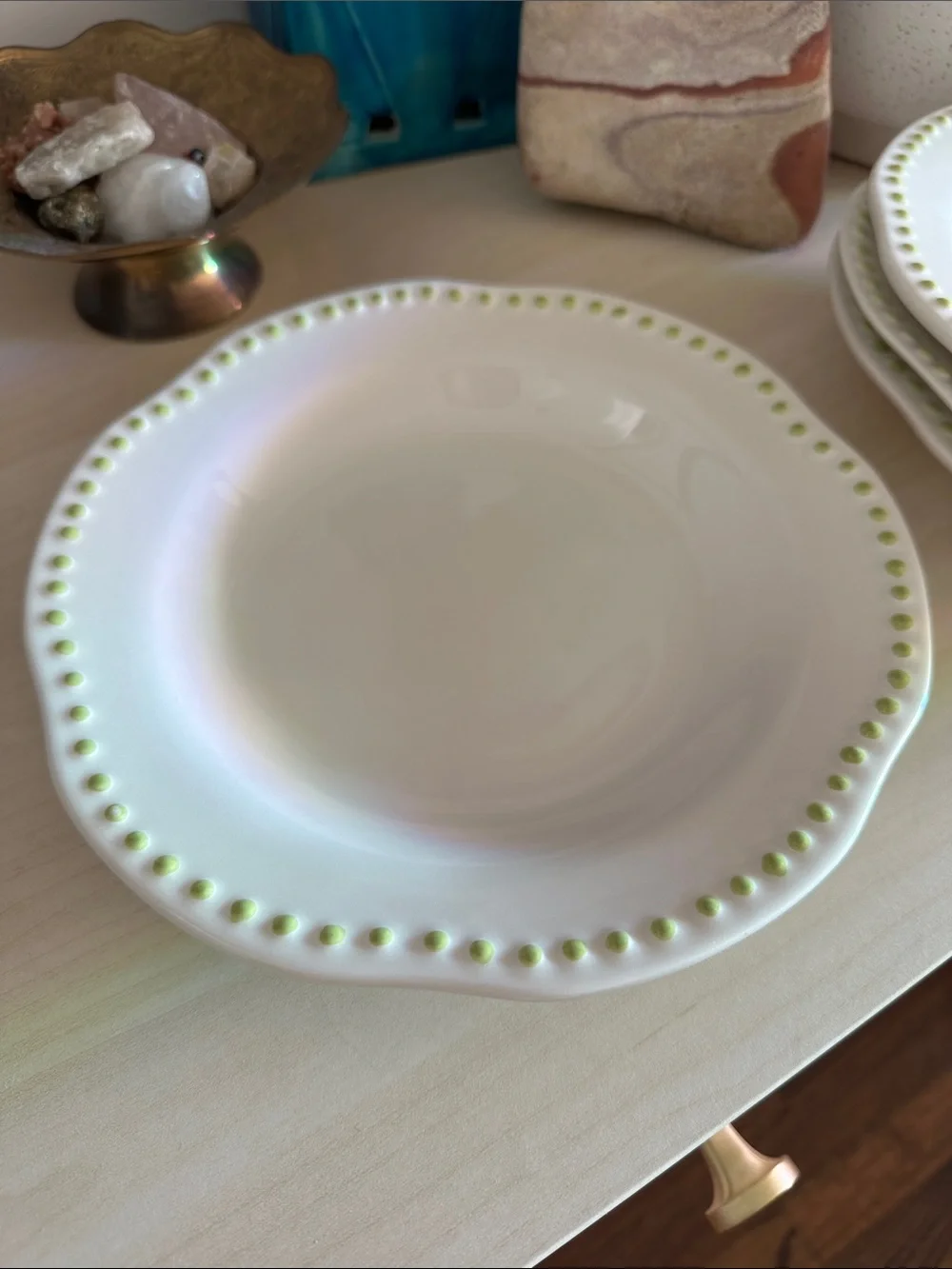 Pottery Barn Emma PlateBowls set/4